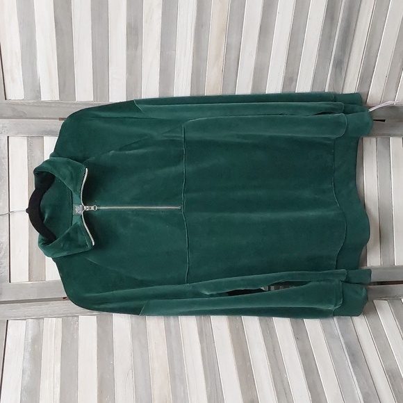 Women's Quarter Zip Velour Tunic Sweatshirt | Wild Fable | Large - Picture 1 of 12